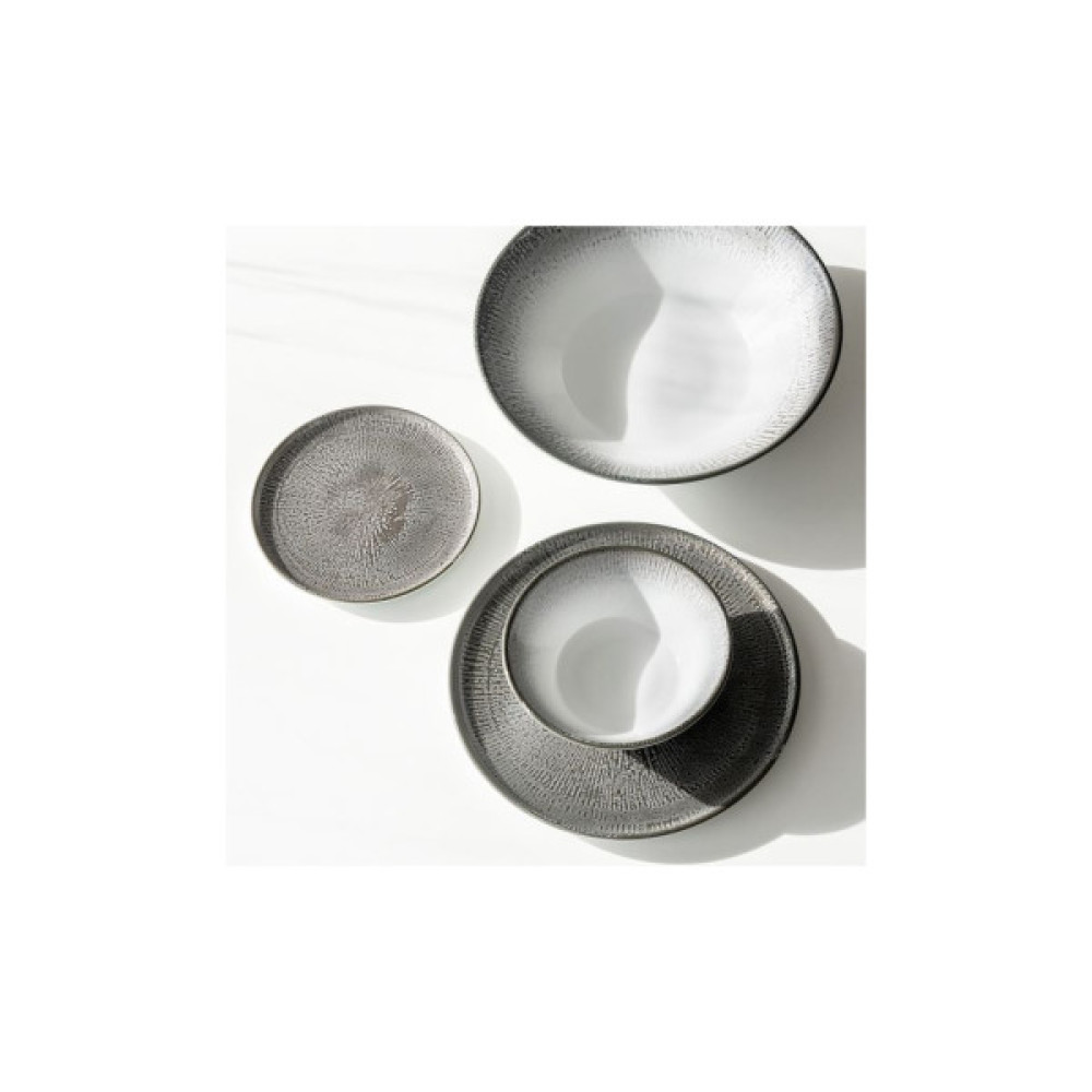 Салатник G.Benedikt серія "Optimo" декор "Shell Grey" круглий d 20 см (OPT1420-T0015)