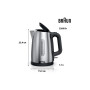 Електрочайник Braun WK 1500 BK Електрочайник Braun WK 1500 BK
