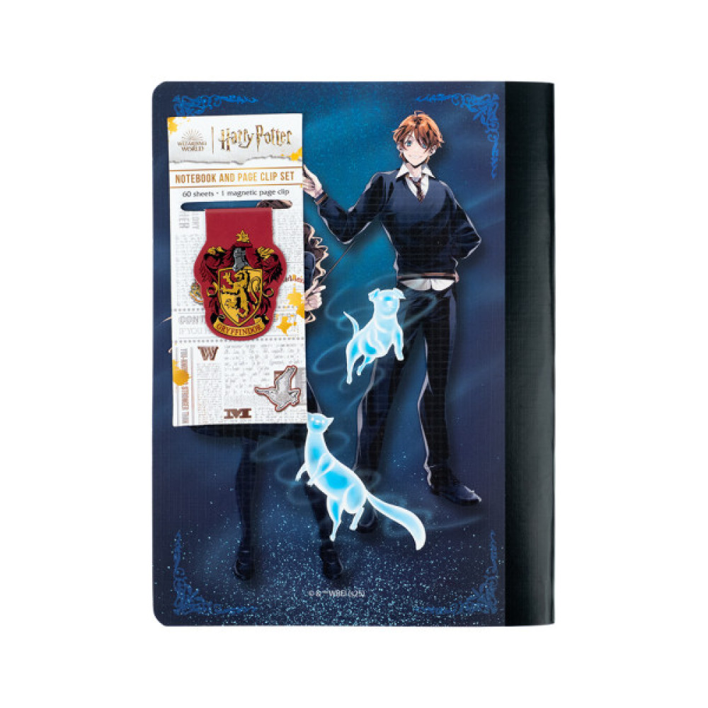 Блокнот Kite з магнітною закладкою Harry Potter А5, 60 аркушів, клітинка (HP25-192)