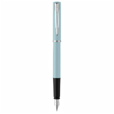 Ручка пір'яна Waterman ALLURE Pastel Blue CT  FP F + Картриджі Mini блістер (13 315b2)