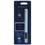 Ручка пір'яна Waterman ALLURE Pastel Blue CT FP F + Картриджі Mini блістер (13 315b2) Ручка пір'яна Waterman ALLURE Pastel Blue CT FP F + Картриджі Mini блістер (13 315b2)