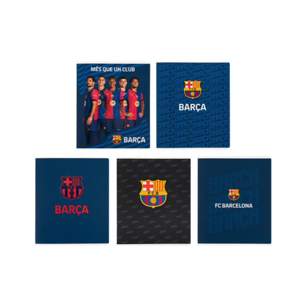 Зошит Kite FC Barcelona, 24 аркуші, клітинка (BC25-238)