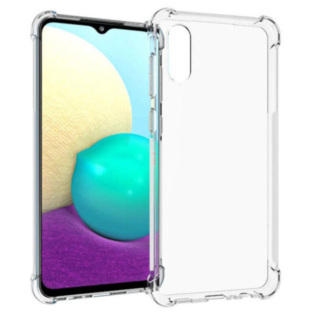 Чохол до мобільного телефона BeCover Anti-Shock Samsung Galaxy A02 SM-A022 / M02 SM-M022 Clear (705999) Чохол до мобільного телефона BeCover Anti-Shock Samsung Galaxy A02 SM-A022 / M02 SM-M022 Clear (705999)