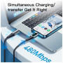 Дата кабель USB-C to Lightning 2.0m 20W Digital Display blue Essager (EXCTL-YDA03) Дата кабель USB-C to Lightning 2.0m 20W Digital Display blue Essager (EXCTL-YDA03)