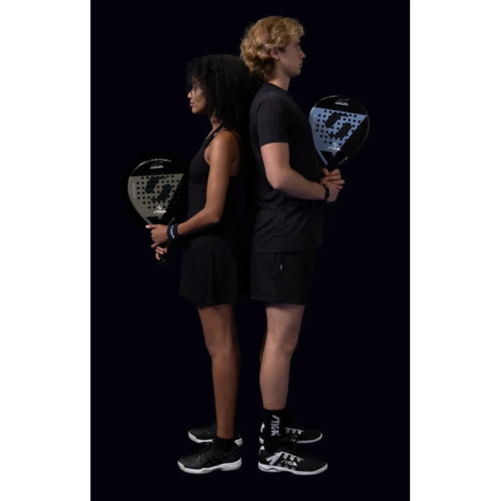 Ракетка для падел тенісу Stiga Racket ACT Black/Blue (2202-0916-01) (931517)