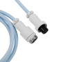 Дата кабель USB-C + USB A to USB-C 1.36m Coiled Aviator blue Keychron (CAB19_KEYCHRON) Дата кабель USB-C + USB A to USB-C 1.36m Coiled Aviator blue Keychron (CAB19_KEYCHRON)
