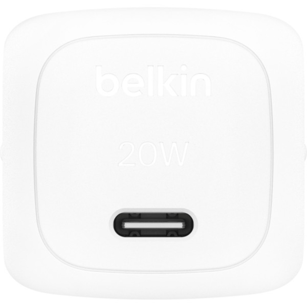 Зарядний пристрій Belkin USB-C PD20W PPS white (WCA009KQWH)