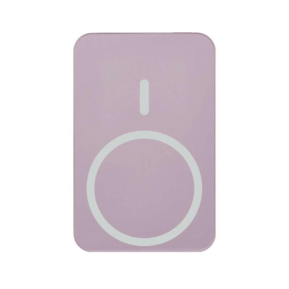 Батарея універсальна EMOS 10000mAh WI1046, 20W, Wireless, salmon (B0551S)