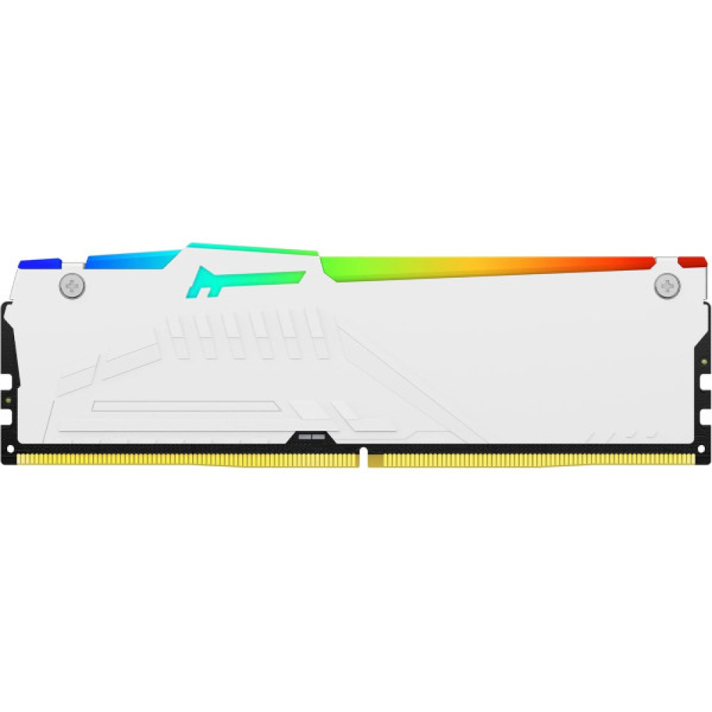 Пам'ять ПК Kingston DDR5  16GB 6000 FURY Beast  Білий RGB EXPO