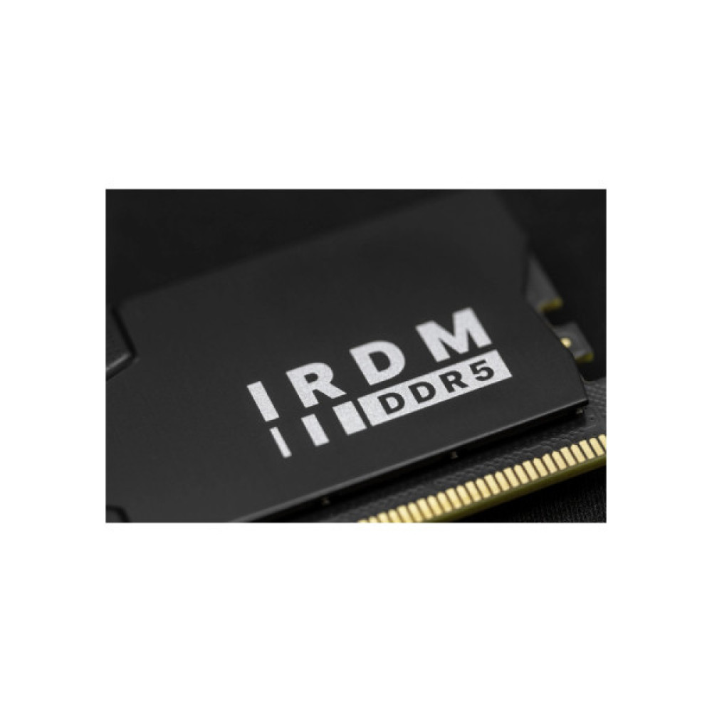 Модуль пам'яті для комп'ютера DDR5 32GB (2x16GB) 6000 MHz IRDM Black Goodram (IR-6000D564L36S/32GDC)