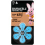 Батарейка Duracell PR44 / 675 * 6 (5004326) Батарейка Duracell PR44 / 675 * 6 (5004326)