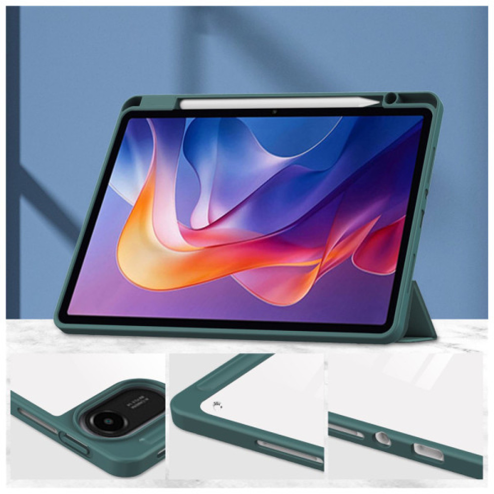 Чохол до планшета BeCover Soft Edge TPU Xiaomi Redmi Pad 2 11.0" Dark Green (713658)