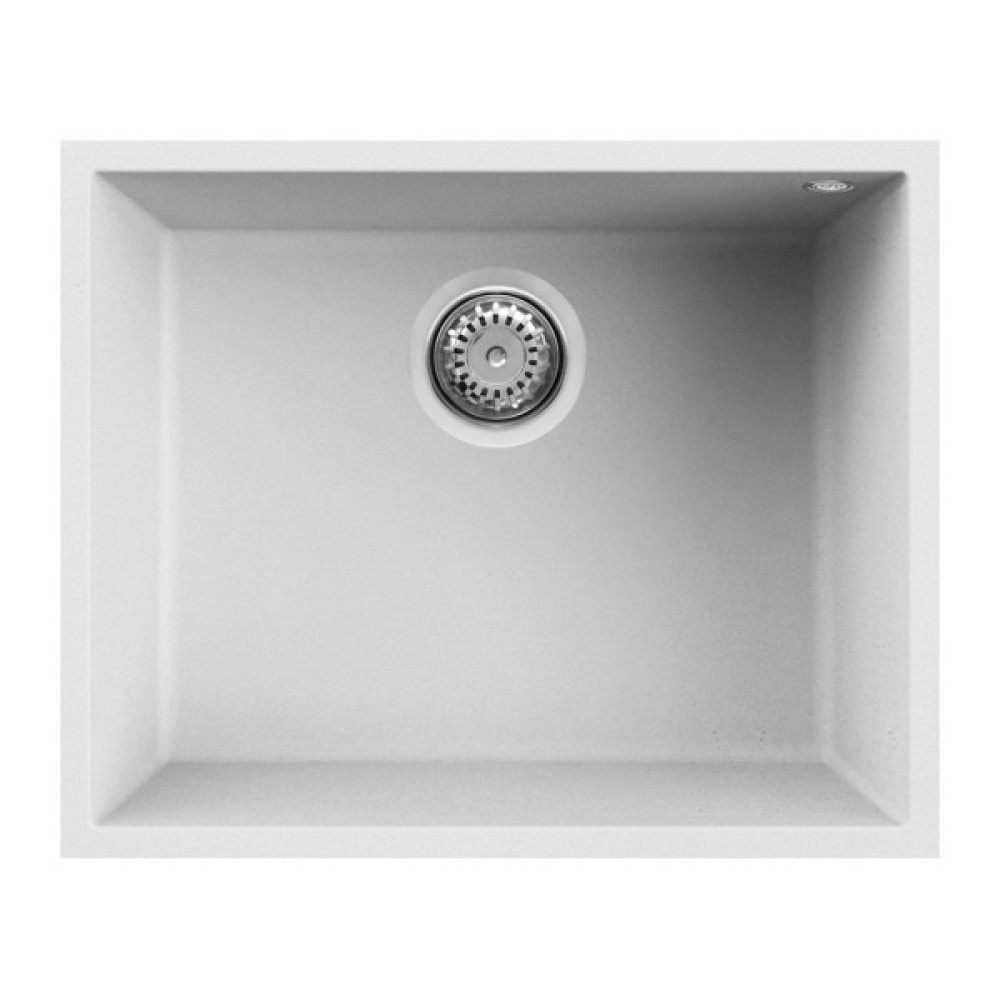Мийка кухонна Elleci Q 105 under top white k96