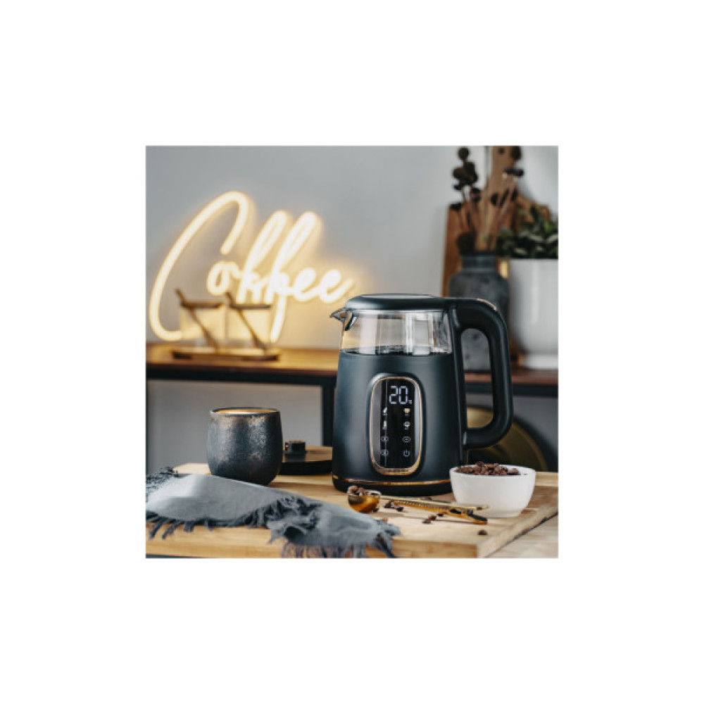Електрочайник Adler AD 1305 black gold