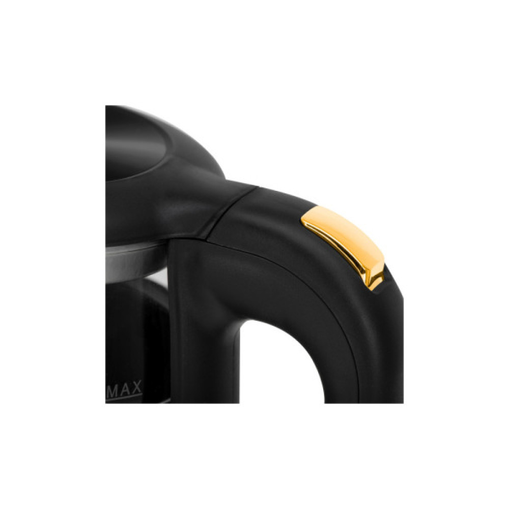 Електрочайник Adler AD 1305 black gold