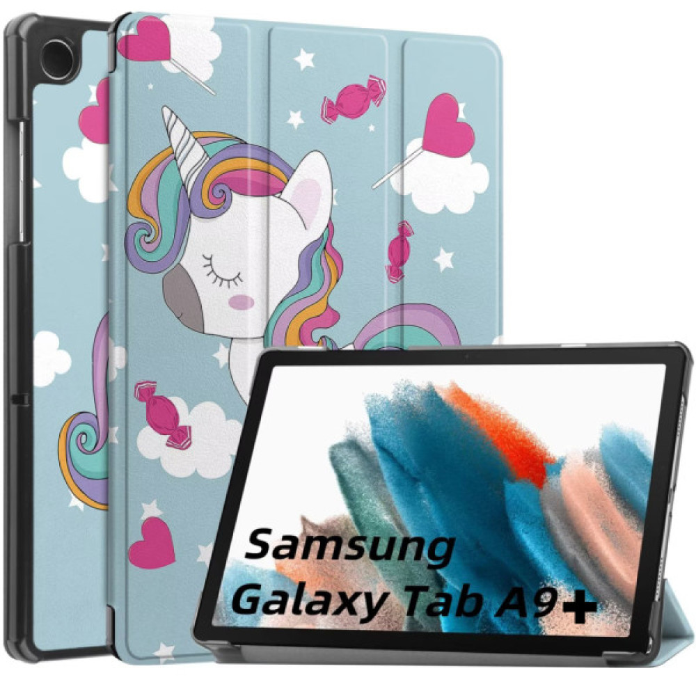 Чохол до планшета BeCover Smart Case Samsung Tab A9 Plus SM-X210/SM-X215/SM-X216 11.0" Unicorn (710321) Чохол до планшета BeCover Smart Case Samsung Tab A9 Plus SM-X210/SM-X215/SM-X216 11.0" Unicorn (710321)