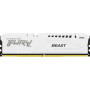 Модуль пам'яті для комп'ютера DDR5 32GB 5200 MHz FURY Beast White Kingston Fury (ex.HyperX) (KF552C40BW-32) Модуль пам'яті для комп'ютера DDR5 32GB 5200 MHz FURY Beast White Kingston Fury (ex.HyperX) (KF552C40BW-32)