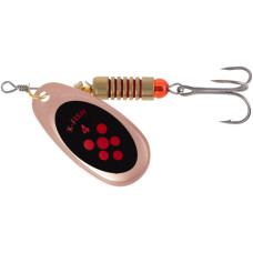 Блешня X-Fish Spike 9.5g 4 Copper black orange (1917.06.40)