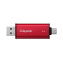Накопичувач SSD USB Type-C 1TB Dual Portable Kingston (SPSD/1TB)