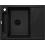 Мийка кухонна Deante Magnetic, граніт, прямокут., з крилом, 640х500х219мм, чаша - 1, врізна, чорний матовий Мийка кухонна Deante Magnetic, граніт, прямокут., з крилом, 640х500х219мм, чаша - 1, врізна, чорний матовий