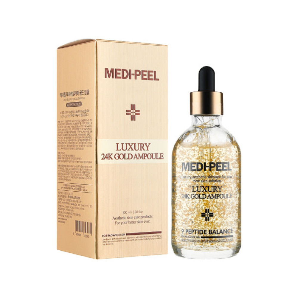 Сироватка для обличчя Medi-Peel Luxury 24K Gold Ampoule 100 мл (8809409343082)