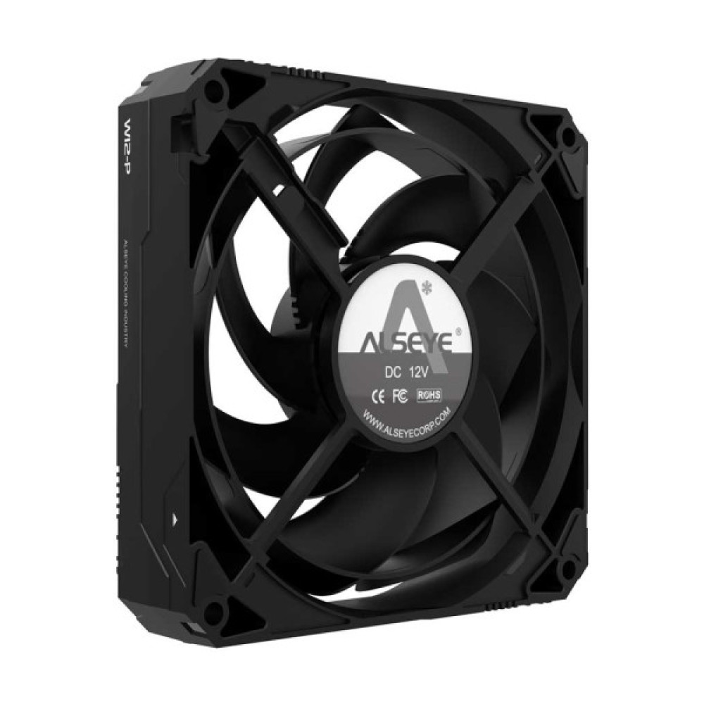 Кулер до корпусу Alseye W12P (ARGB Black) (AS.04.07.0049)