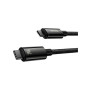 Дата кабель USB-C to USB-C 2.0m 240W Black Baseus (CAWJ040101)