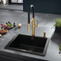 Змішувач для кухні Grohe Essence, довж.виливу - 240мм, поворотний/гнучкий, 1важіль, прохолодний схід сонця
