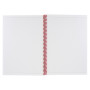 Блокнот Optima Knitting: Pink A4 пластикова обкладинка, спіраль 80 аркушів, клітинка (O20846-20) Блокнот Optima Knitting: Pink A4 пластикова обкладинка, спіраль 80 аркушів, клітинка (O20846-20)