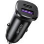 Зарядний пристрій Ugreen 2xUSB 30W (USB-A + USB-C) QC 4.0 Сіра (EC305) (25845) Зарядний пристрій Ugreen 2xUSB 30W (USB-A + USB-C) QC 4.0 Сіра (EC305) (25845)