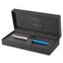 Ручка пір'яна Parker PARKER 51 Premium Turquoise GT  FP F (56 411)