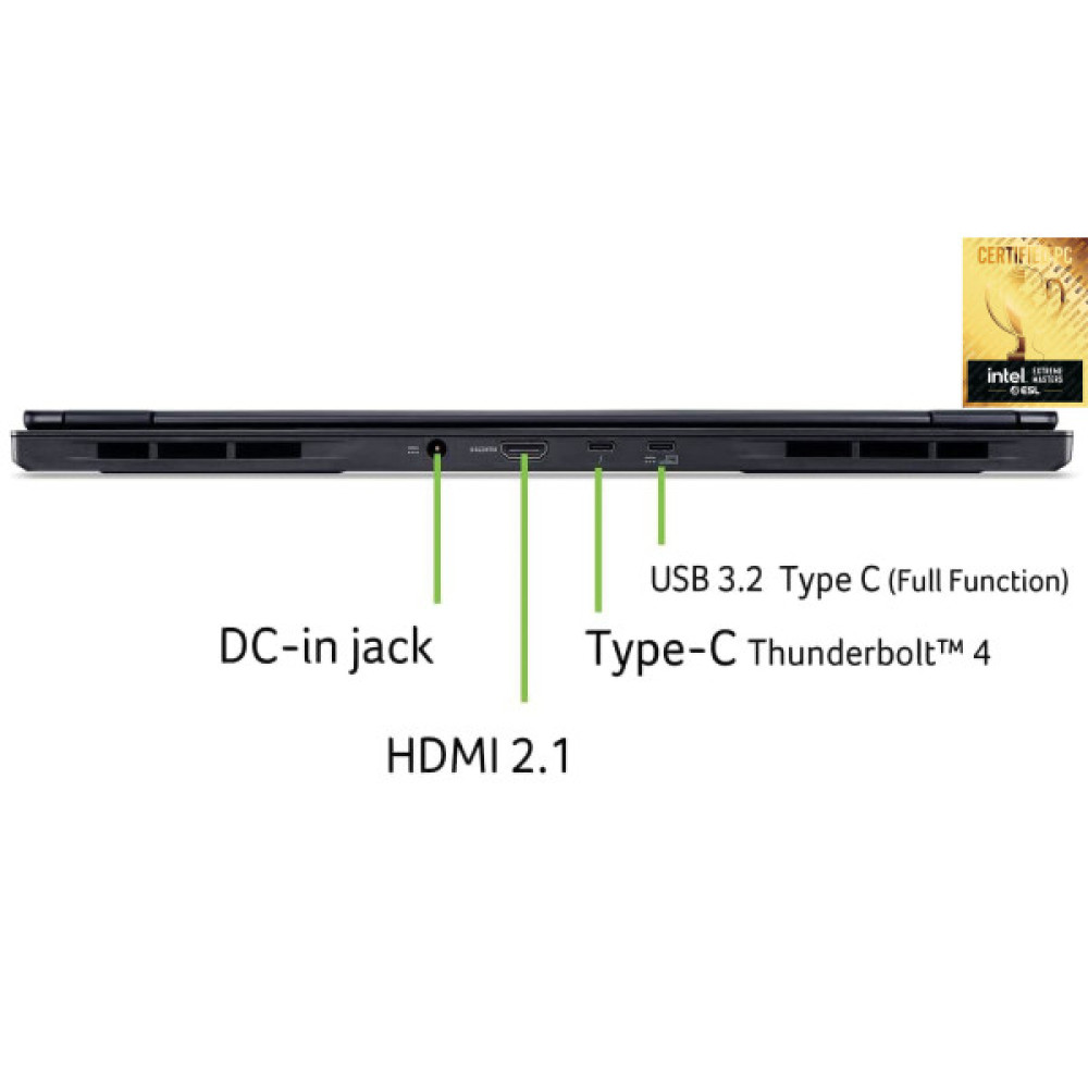 Ноутбук Acer Predator Helios Neo 16S PHN16S-71 16" OLED, Intel U9-275HX, 32GB, F1TB, NVD5070-8, Lin, чорний