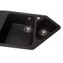 Мийка кухонна GRANADO IBIZA black shine (gr1801) Мийка кухонна GRANADO IBIZA black shine (gr1801)