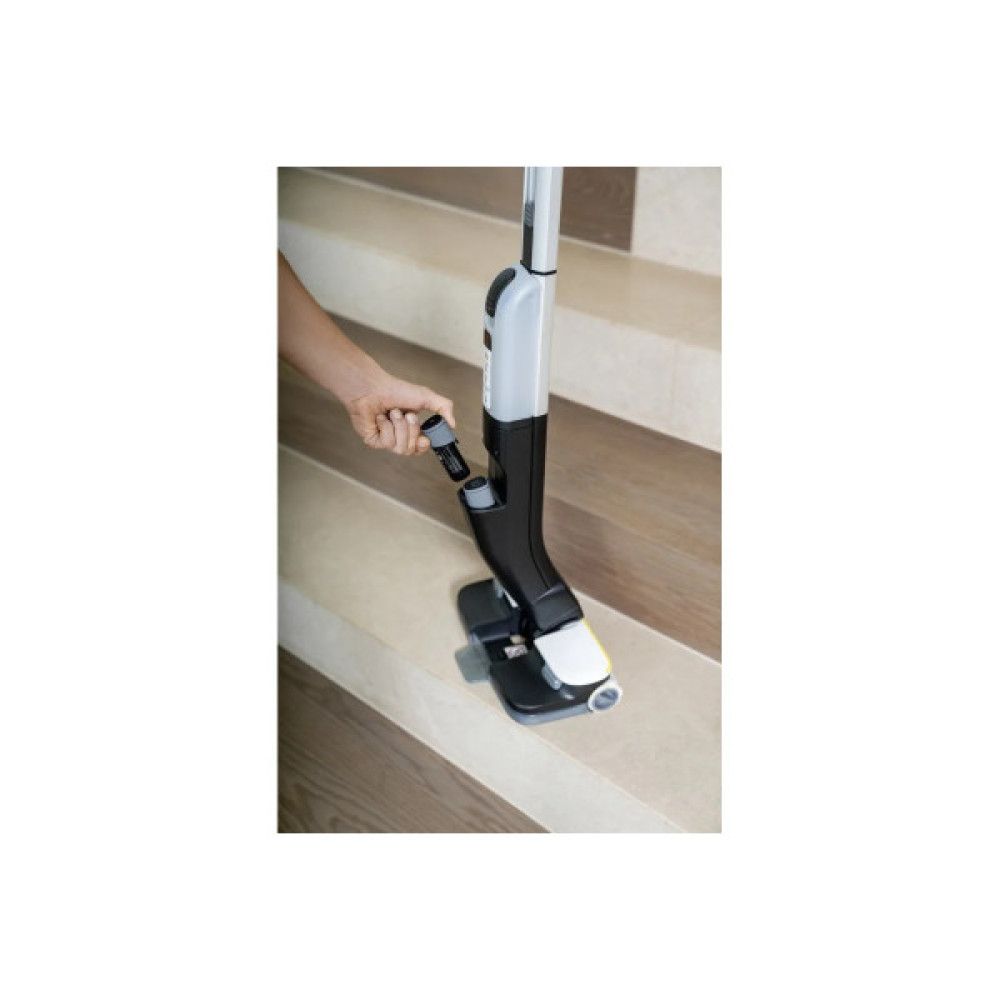 Підлогомийна машина Karcher FC 4-4 Battery Set, 460Вт, вода -0.4л, вага-3.4кг, білий