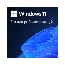 Операційна система Microsoft Windows 11 Pro для робочих станцій, укр, ОЕМ, на DVD носії (HZV-00130)