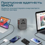 Зарядний пристрій Promate tripmate-36w.black