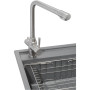 Мийка кухонна GRANADO Optimal Estella grafito (+ змішувач Badalona LUX inox + дозатор Redondo inox + кошик+дошка) (ksg0209)