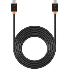 Дата кабель USB-C to USB-C 1.8m 100W (20V/5A) premium J5create (JUCX25L18-N)