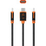 Дата кабель USB-C to USB-C 1.8m 100W (20V/5A) premium J5create (JUCX25L18-N)