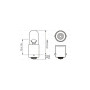 Автолампа Bosch 4W (1 987 302 817) Автолампа Bosch 4W (1 987 302 817)