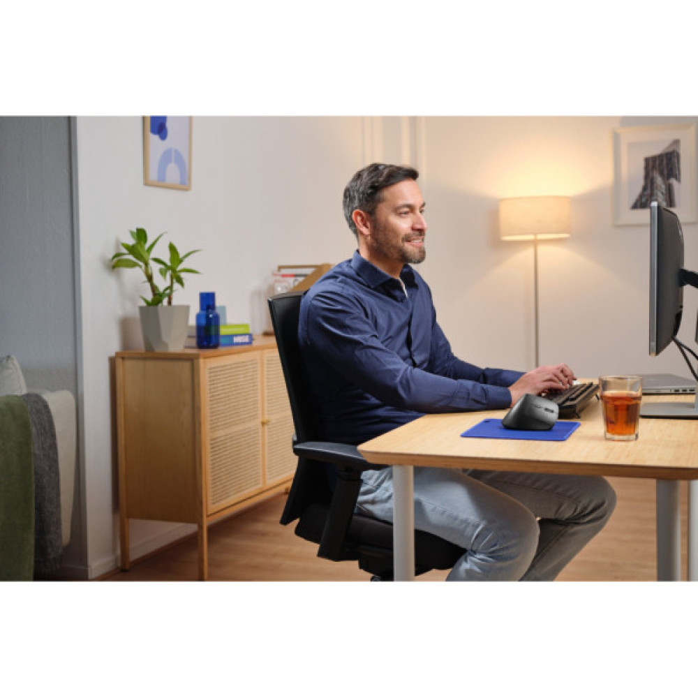 Мишка Trust Bayo+ Ergonomic Wireless/Bluetooth Black (25146)