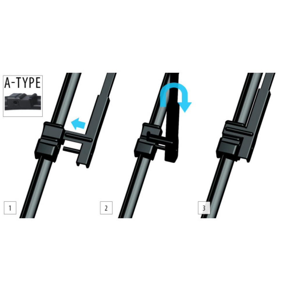 Щітка склоочисника OXIMO 600+475 мм (WA4005253)