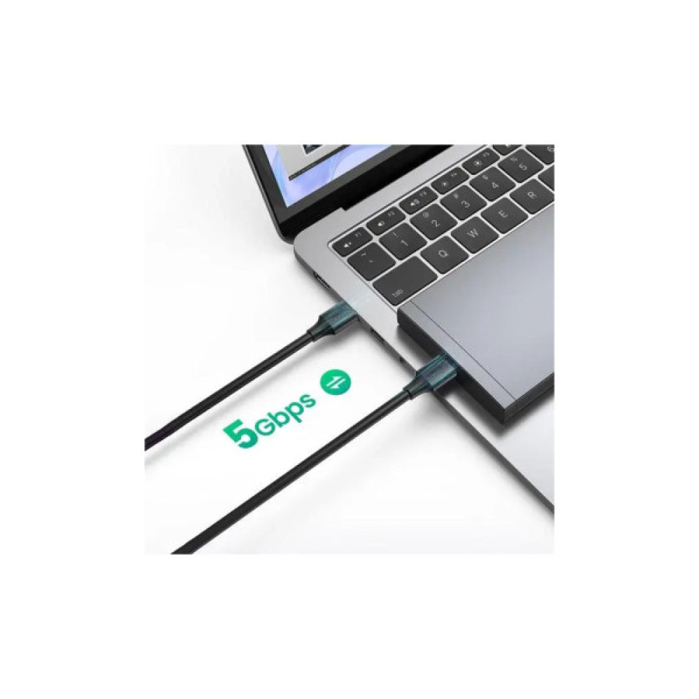 Дата кабель USB 3.0 AM/AM 3.0m US128 black Ugreen (90576)