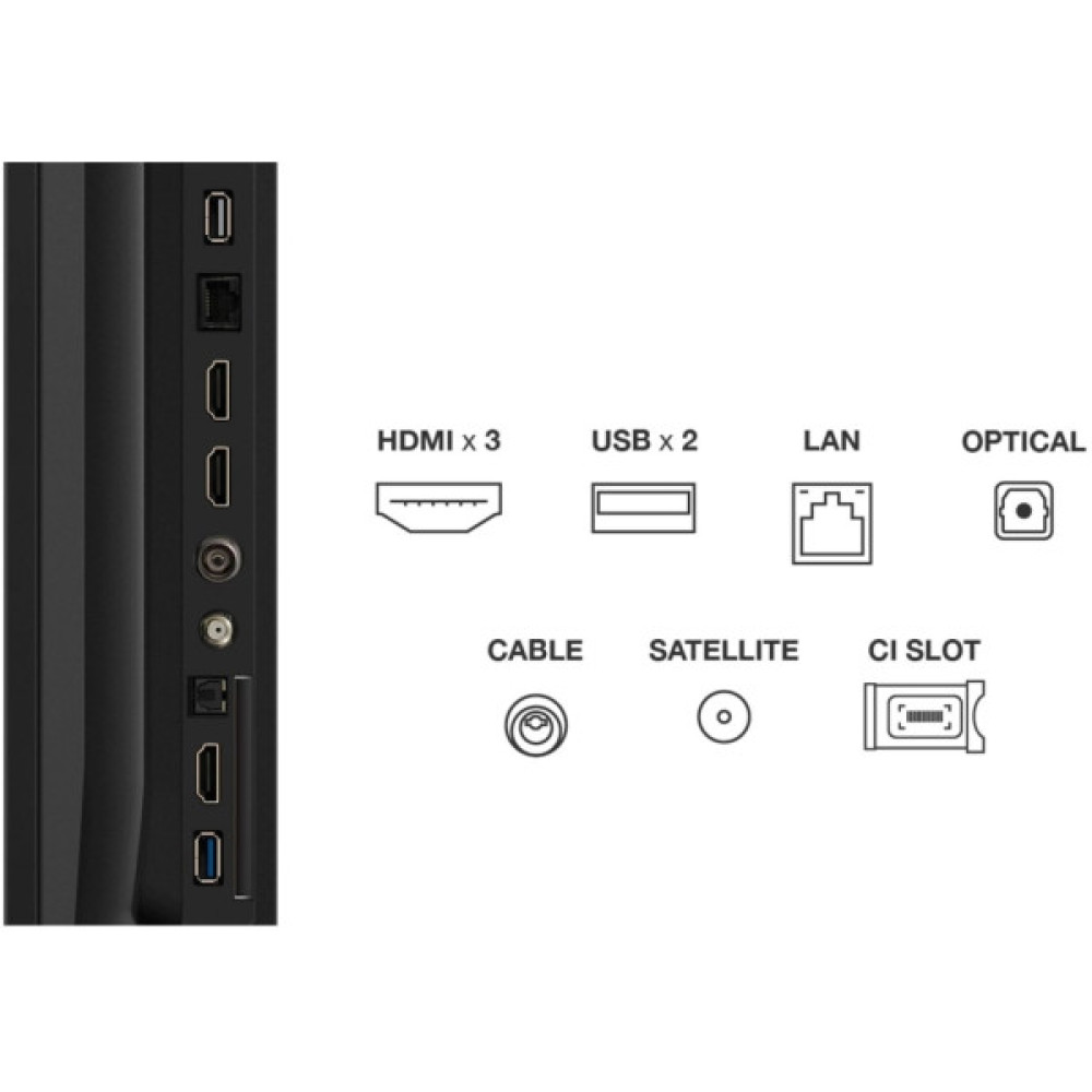 Телевізор TCL 75P6K