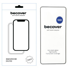 Скло захисне BeCover Xiaomi Redmi Note 14S 10D Black (713421)