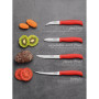 Кухонний ніж Tramontina Soft Plus Red Steak 127 мм (23661/175) Кухонний ніж Tramontina Soft Plus Red Steak 127 мм (23661/175)
