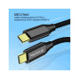 Дата кабель USB-C to USB-C 1.0m USB3.2 (20Gbps 4K PD100W) Gen2 5А black ColorWay (CW-CBPDCC062-BK) Дата кабель USB-C to USB-C 1.0m USB3.2 (20Gbps 4K PD100W) Gen2 5А black ColorWay (CW-CBPDCC062-BK)