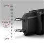 Зарядний пристрій AXAGON 1xUSB QC3.0 + 1xUSB-C PD20W black (ACU-PQ20)