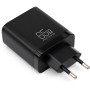Зарядний пристрій Vinga 2xUSB-C + USB-A Display 65W (VCR65ACCDB)
