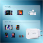 Зарядний пристрій Choetech USB-C PD20W white (Q5004-V5)